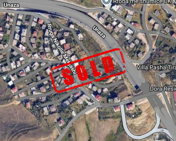 Land for sale in Collak area in Tirana, Albania